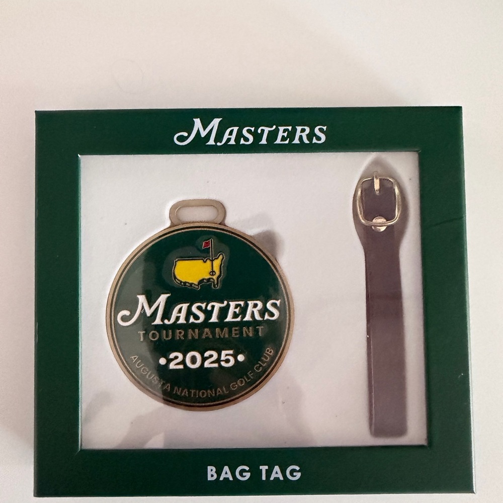 Masters Tournament 2025 Bag Tag